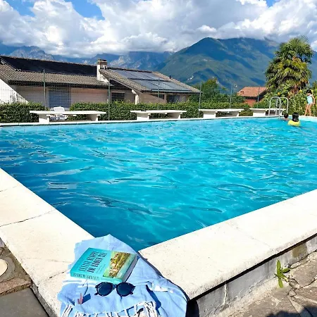 Apartment Sole 4 Garten Mit Pool Eg Colico