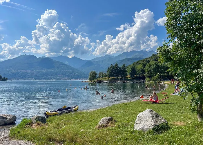 Sole 4 Garten Mit Pool Eg Apartment Colico